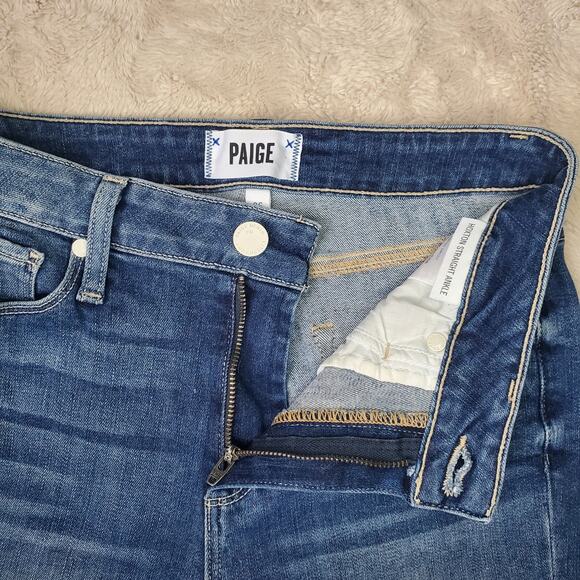 Paige Hoxton Straight Crop Jeans 26 / 2 - Picture 4 of 10